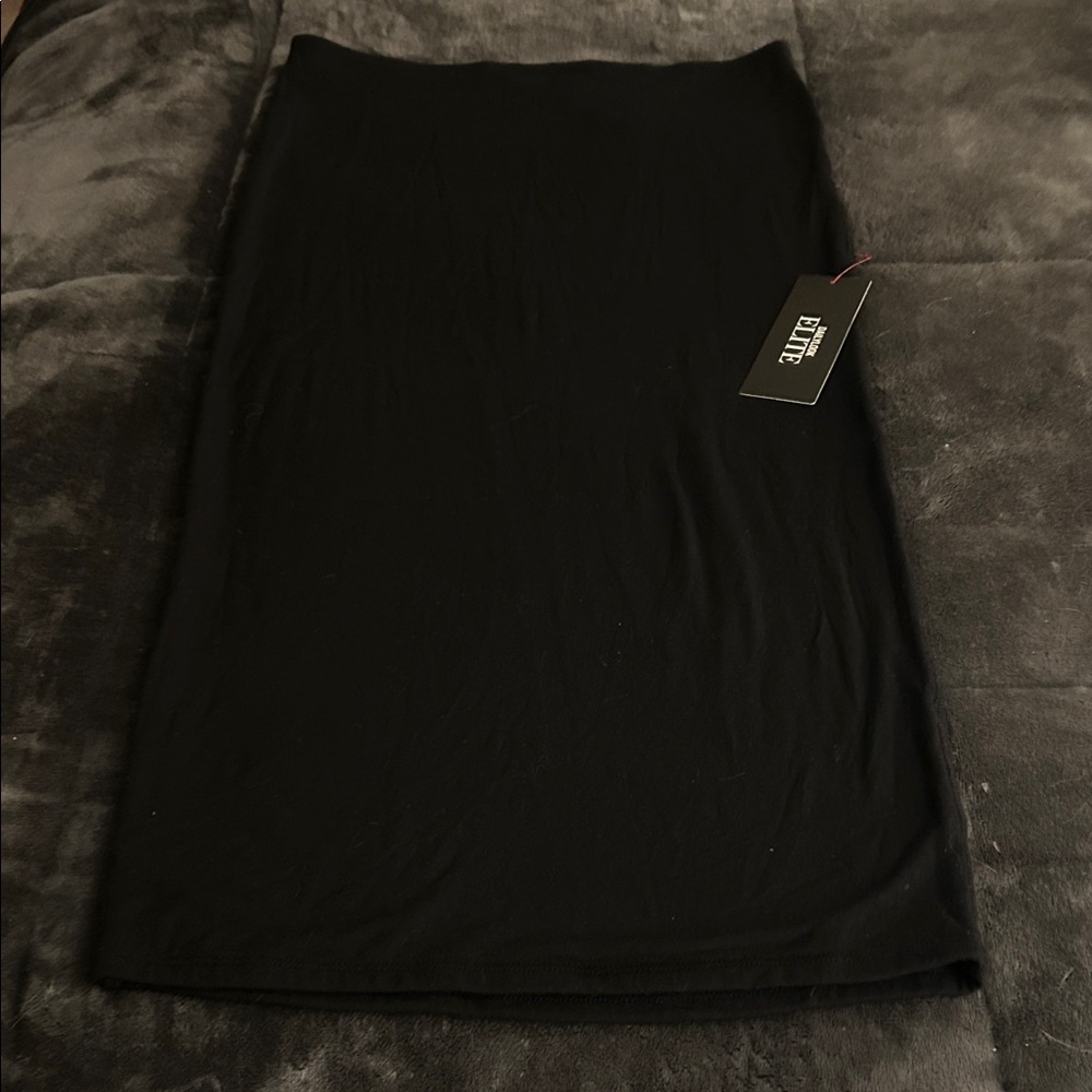 Michael Stars Classic Black Pencil Skirt